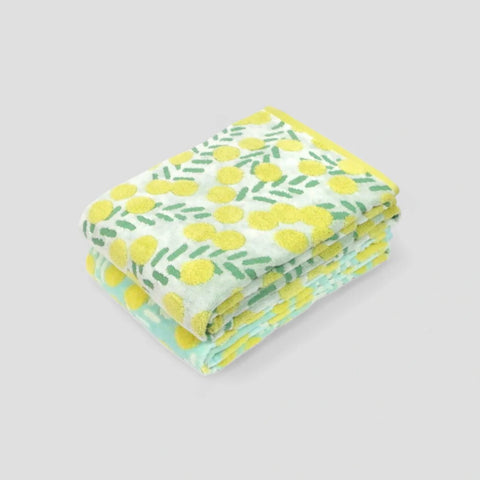 IORI MIMOSA | Bath Towel (Green Yellow)