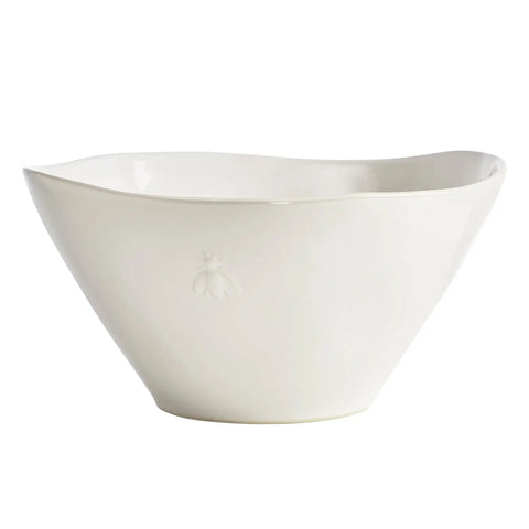 La Rochère | Bee Ceramic Salad Bowl (White)