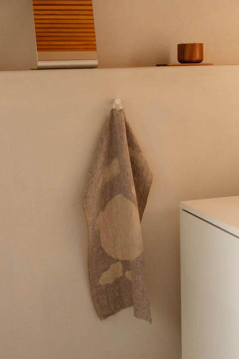 Lapuan Kankurit | HIETSU linen towel (Cinnamon Gold)