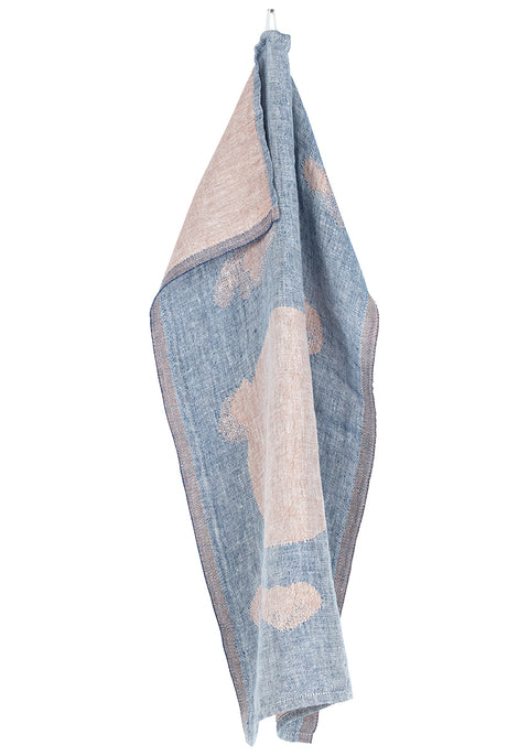 Lapuan Kankurit | HIETSU linen towel (Blue Cinnamon)