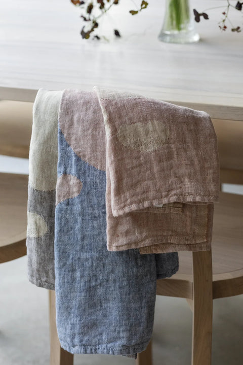 Lapuan Kankurit | HIETSU linen towel (Blue Cinnamon)