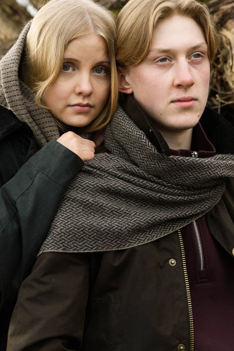 Lapuan Kankurit HILE Scarf (Brown)