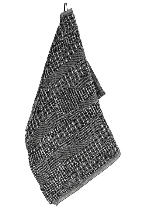 Lapuan Kankurit KUOHU Linen Towel (Black)