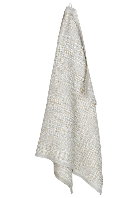 Lapuan Kankurit KUOHU Linen Towel (Black Blueberry)
