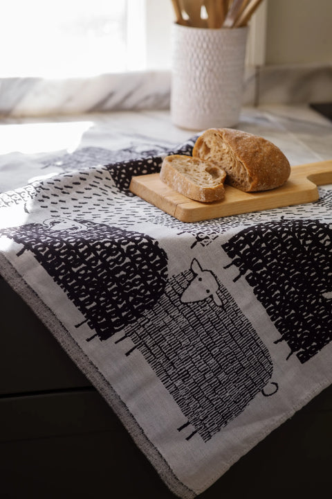 Lapuan Kankurit - PÄKÄPÄÄT Linen Towel (Beige)