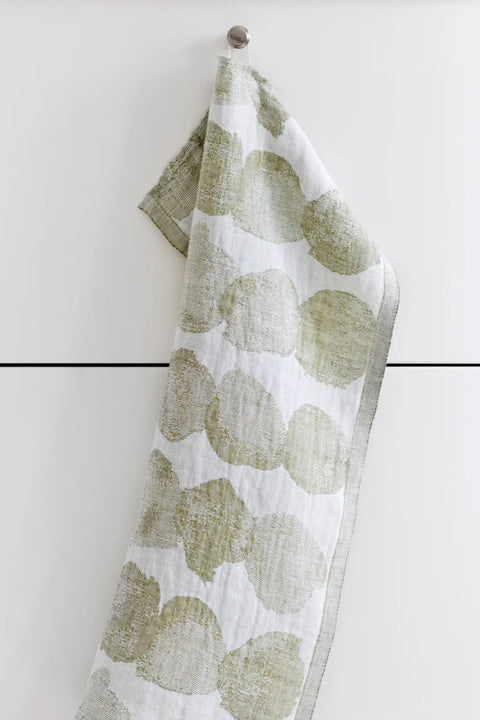 Lapuan Kankurit - SADE Linen Towel (White-grey)