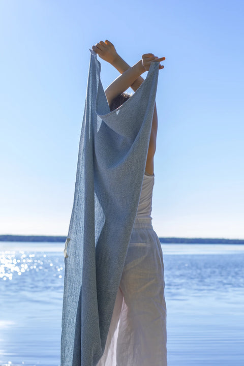 Lapuan Kankurit TERVA Bath Towel (Multi Cinnamon Rose/ Pink)
