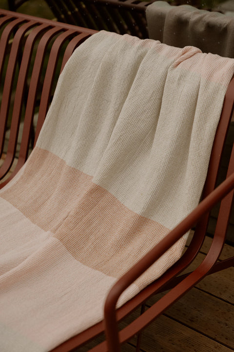 Lapuan Kankurit TERVA Bath Towel (Multi Cinnamon Rose/ Pink)
