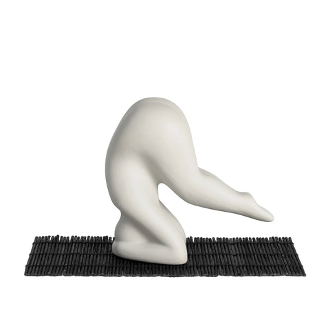 Yoga sculpture by Lisa Larson No.1 - Light grey