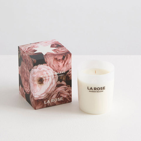 Maison Balzac | Large Scented Candle (La Rose)