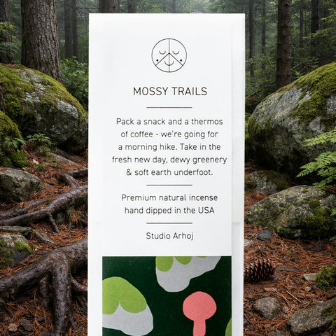 Studio Arhoj Incense Sticks | Mossy Trails