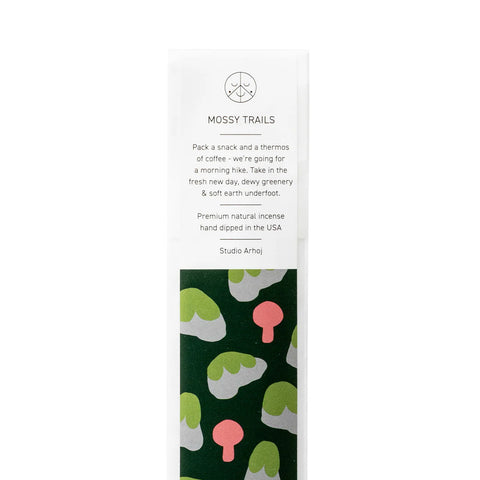 Studio Arhoj Incense Sticks | Mossy Trails