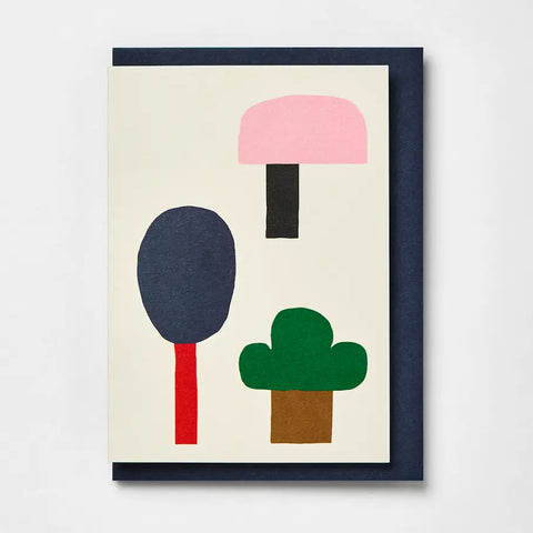 Ayesha Pearce Blank Inside Woodland Card