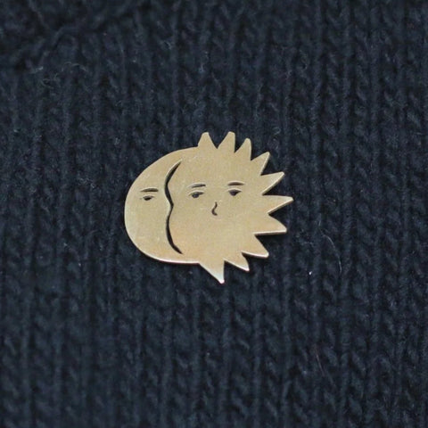 Brass Brooch | The Eclipse