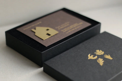Brass Brooch | The Hearth (Home)