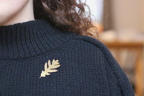 Brass Brooch | The Oakling