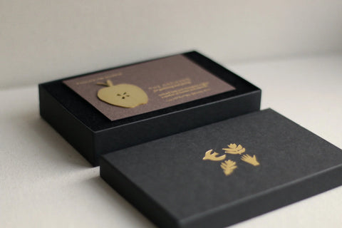 Brass Brooch | The Orchard (Apple)