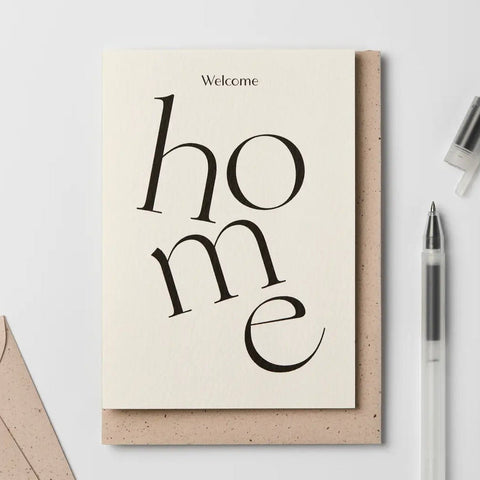 Welcome Home Card