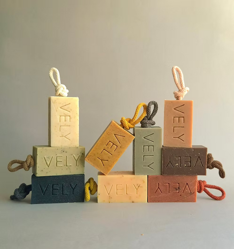 Natural Handmade Soap On A Rope | Classic Oatmeal