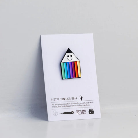 Metal Pin | Penny Rainbow