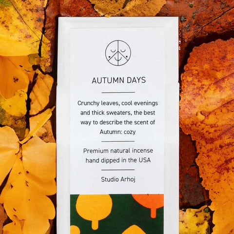 Studio Arhoj Incense Sticks | Autumn Days