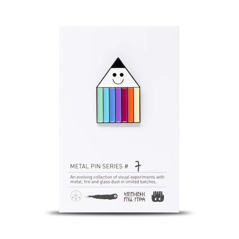 Metal Pin | Penny Rainbow