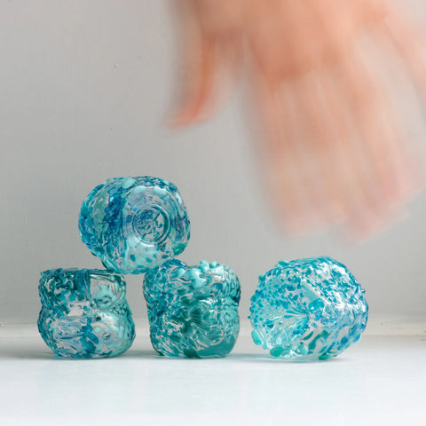 Studio Arhoj Incense Holder | Pebble (Aquamarine)
