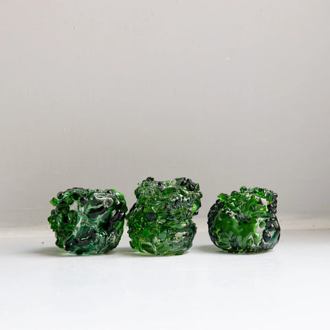 Studio Arhoj Incense Holder | Pebble (Emerald)