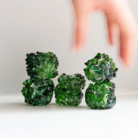 Studio Arhoj Incense Holder | Pebble (Emerald)