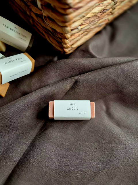 Natural Mini Guest Soap | Amelie