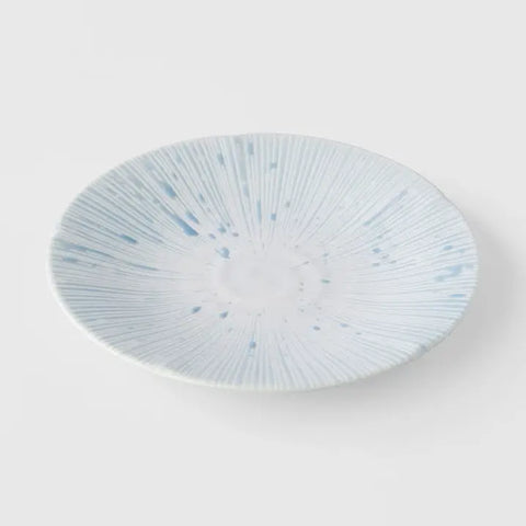Ice Drift Blue Tapas Plate