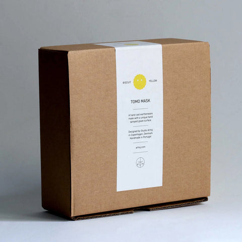 Studio Arhoj Tomo 友達 Mask | Yellow Biscuit