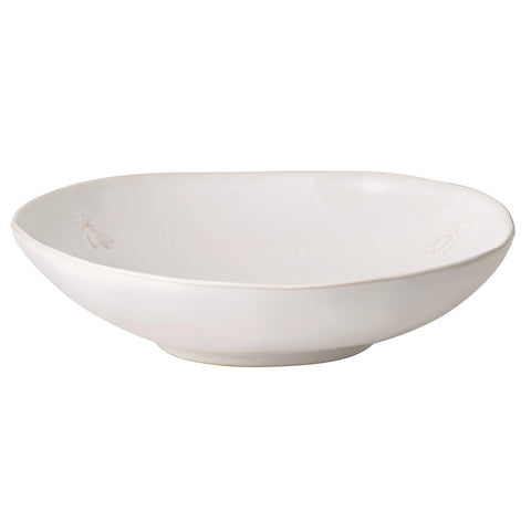 La Rochère | Bee Ceramic Soup/ Breakfast Plate (Cream)