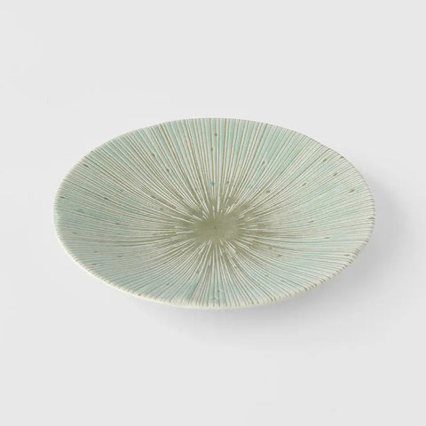 Ice Drift Green Tapas Plate