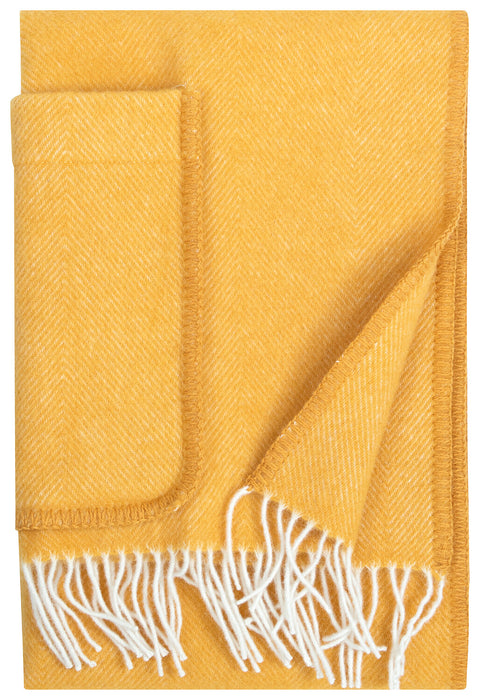 Lapuan Kankurit ARVO Pocket Shawl (Coffee Dyed Orange Yellow)