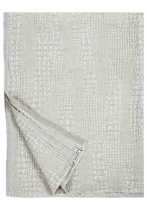 Lapuan Kankurit KUOHU Large Bath Towel (Beige White) - XL