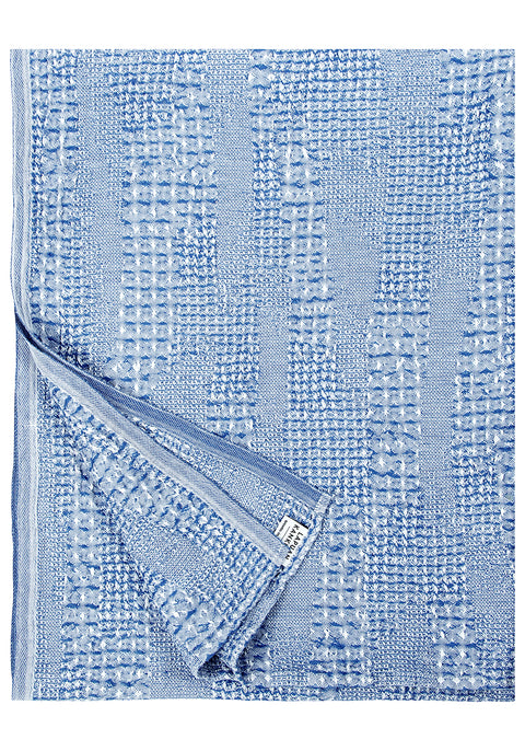 Lapuan Kankurit KUOHU Large Bath Towel (White-rainy blue) - XL