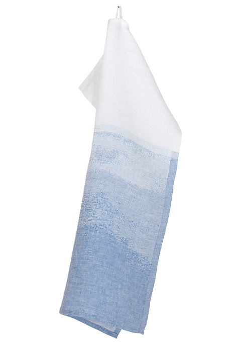Lapuan Kankurit - SAARI Linen Towel (White-blue)
