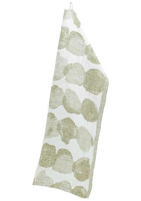 Lapuan Kankurit - SADE Linen Towel (White Rainy Blue)