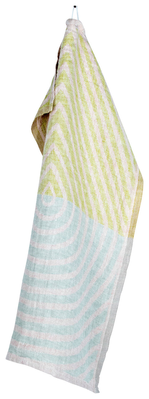 Lapuan Kankurit - METSÄLAMPI linen towel (Pink)