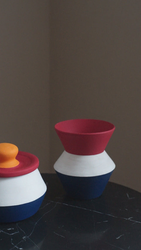 Wilson & Emho Ceramics | Colour decorative container