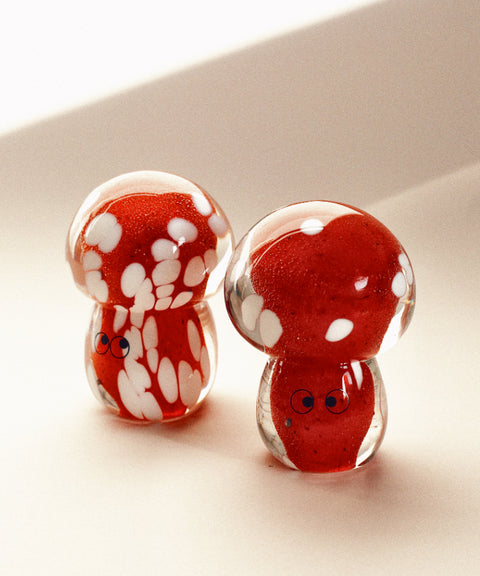 Studio Arhoj Crystal Blob | Red Poppy