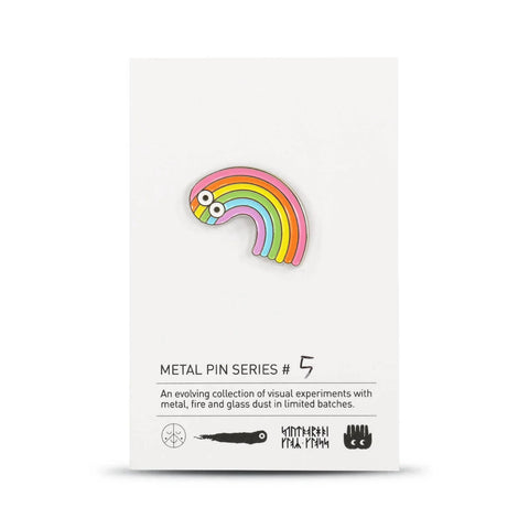 Metal Pin | Flying Rainbow