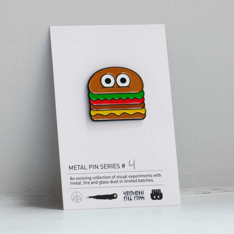 Metal Pin | Burger