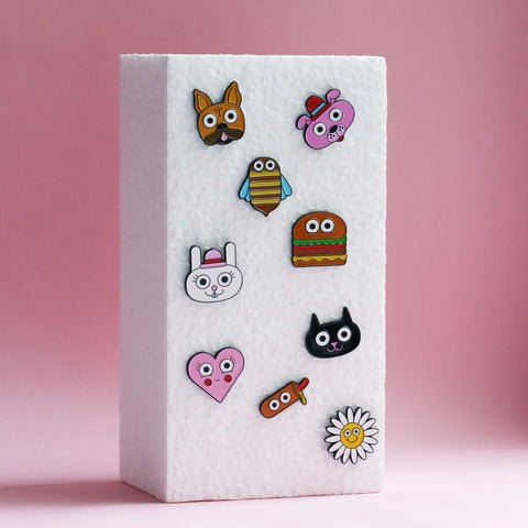 Metal Pin | Burger
