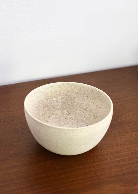 Wilson & Emho Ceramics | Granite light grey round bowl #1
