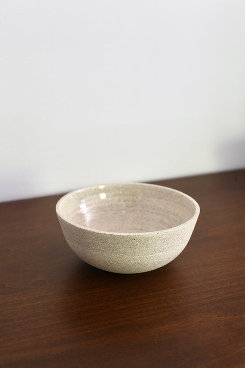 Wilson & Emho Ceramics | Granite light grey round bowl #3