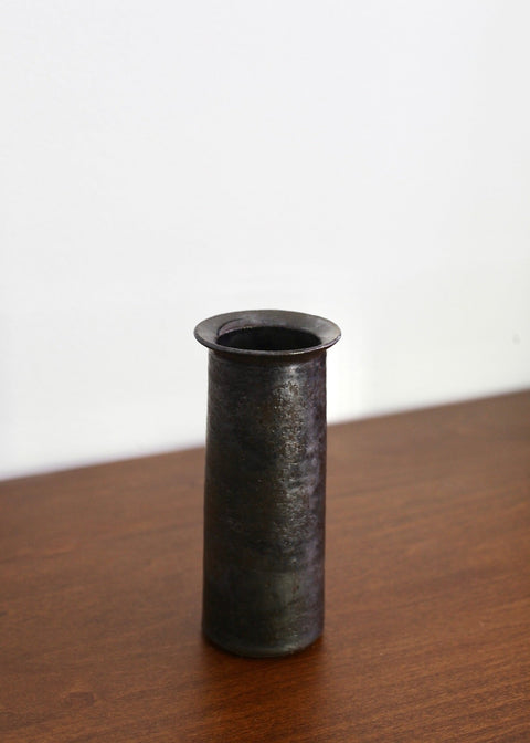 Wilson & Emho Ceramics | Metallic glazed tapered vase