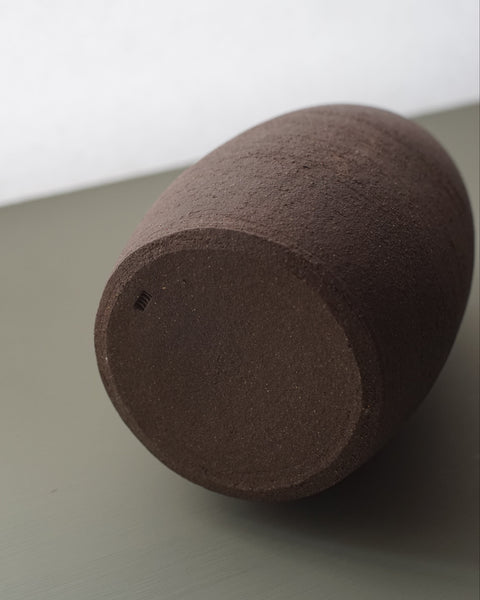 Wilson Emho Ceramics | Black mountain vase #3