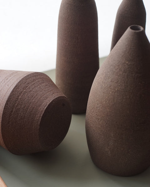 Wilson Emho Ceramics | Black mountain vase #3